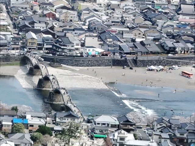 曰本文化味濃的世外桃源~岩國市錦带橋