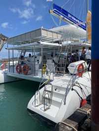 ล่องเรือ half day with nikorn ที่เกาะ coral 