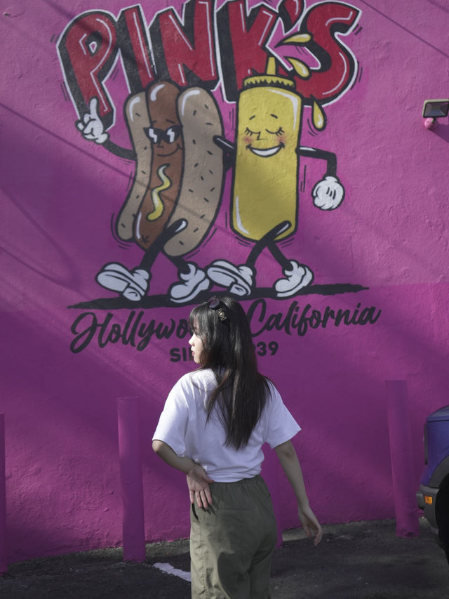 📷 Melrose 사진 명소: Pink Wall & Pink’s Hotdog, LA의 인스타 감성!