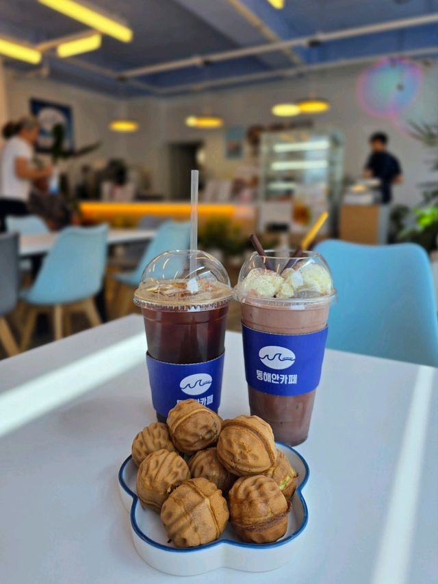 지역특산품 디저트가 있는 영덕 동해안카페💛