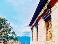 中國四川甘孜著名寺廟景點：巴旺松安寺，適合打卡拍照📸