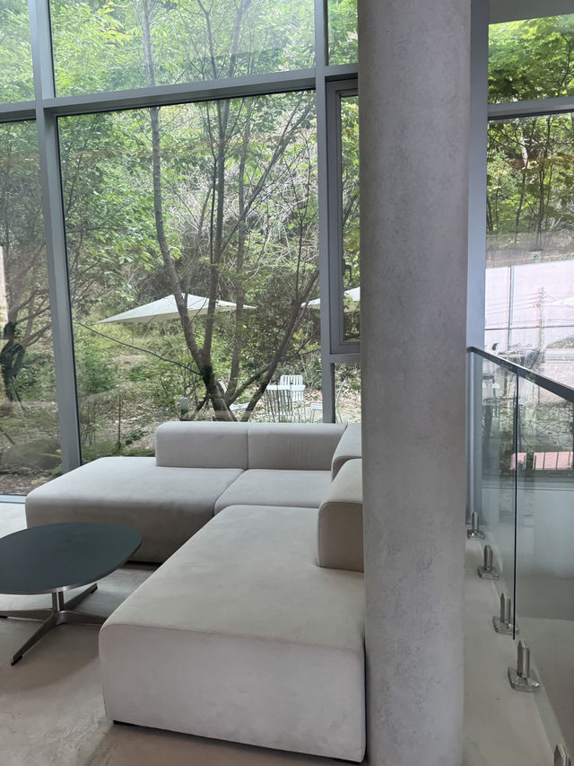 울산 오션뷰 대형카페 반려동물 동반가능! 포레이브