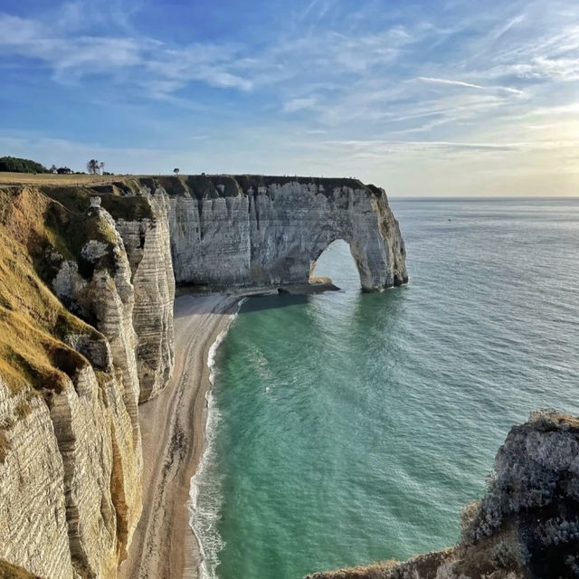 諾曼底仙境Étretat｜莫奈畫中的懸崖海岸 🌊 