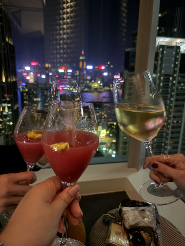 香港尖沙咀酒店必打卡38樓海景餐廳 