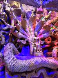 🐉幻想的な龍の世界へ――ナコンナーヨックのワット・マニーウォンで心癒されるひとときを🛕