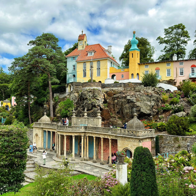 North Wales: Portmeirion - The Colorful Fairytale Village! 🌈🏰