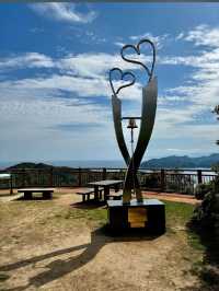 【恋人の聖地💑見江島展望台でハートの入り江を眺める旅】