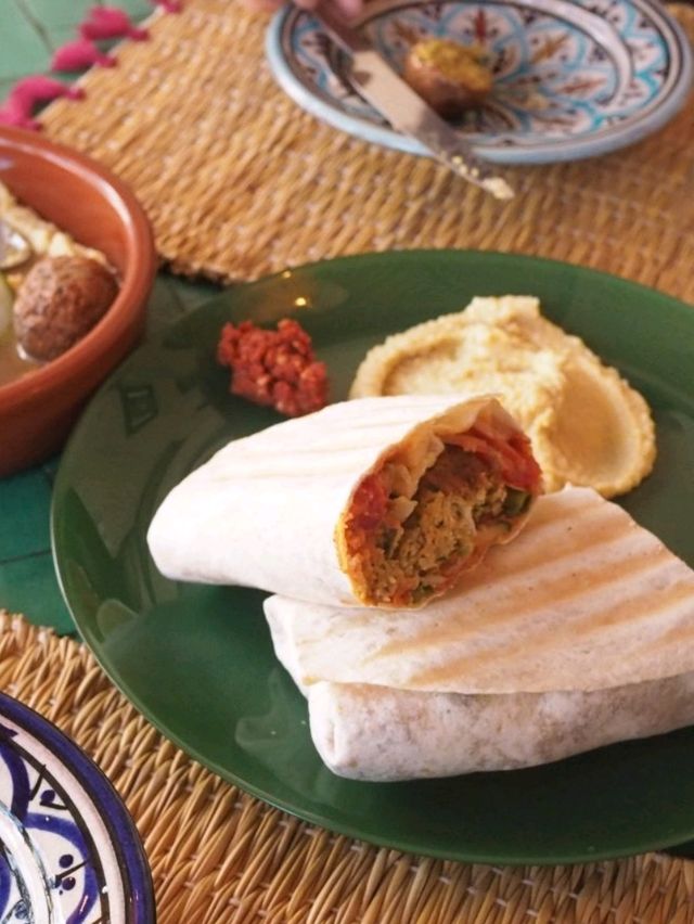 マラケシュで美味しいファラフェルを🌿【Falafel Terrace - マラケシュ】