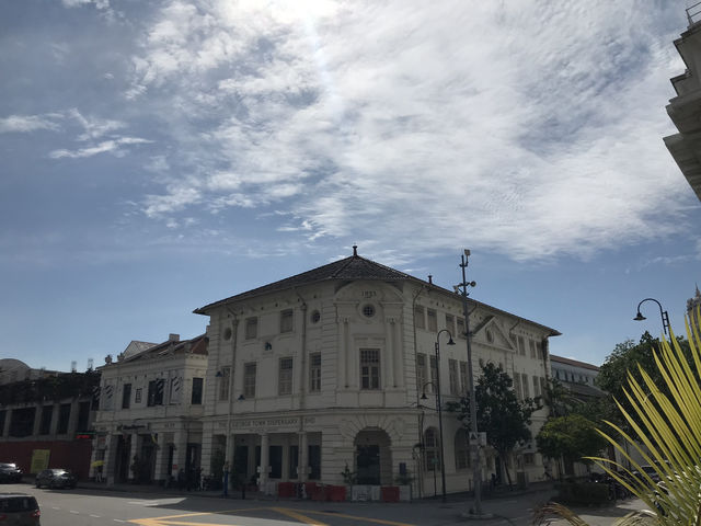 馬來西亞-老建築散策 檳城喬治市的街角時光