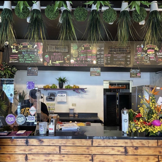 Mighty Purple Cafe