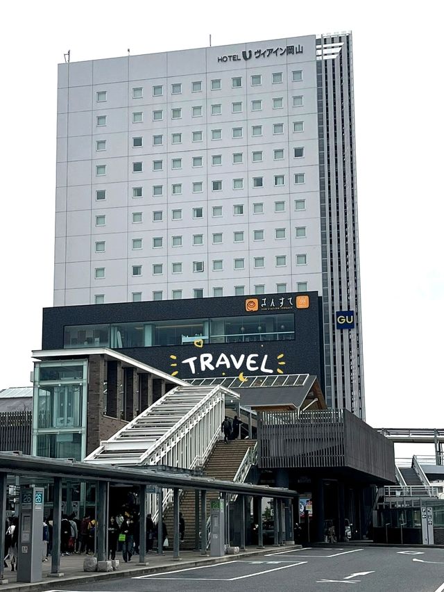 岡山住宿｜與JR岡山車站及百貨商場共構，生活機能超方便酒店—VIA INN岡山