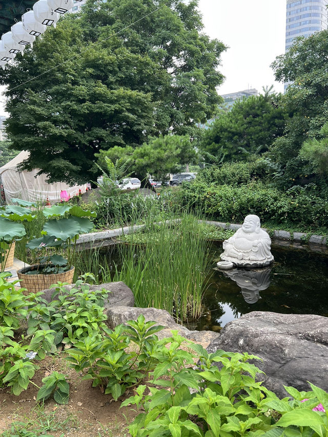 조용한 사찰 풍경