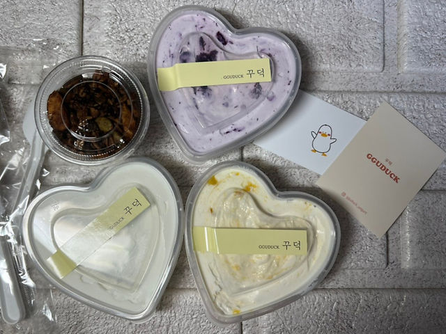 경산 꾸덕 🍯 이름처럼 꾸덕한 그릭요거트 한 입의 감성