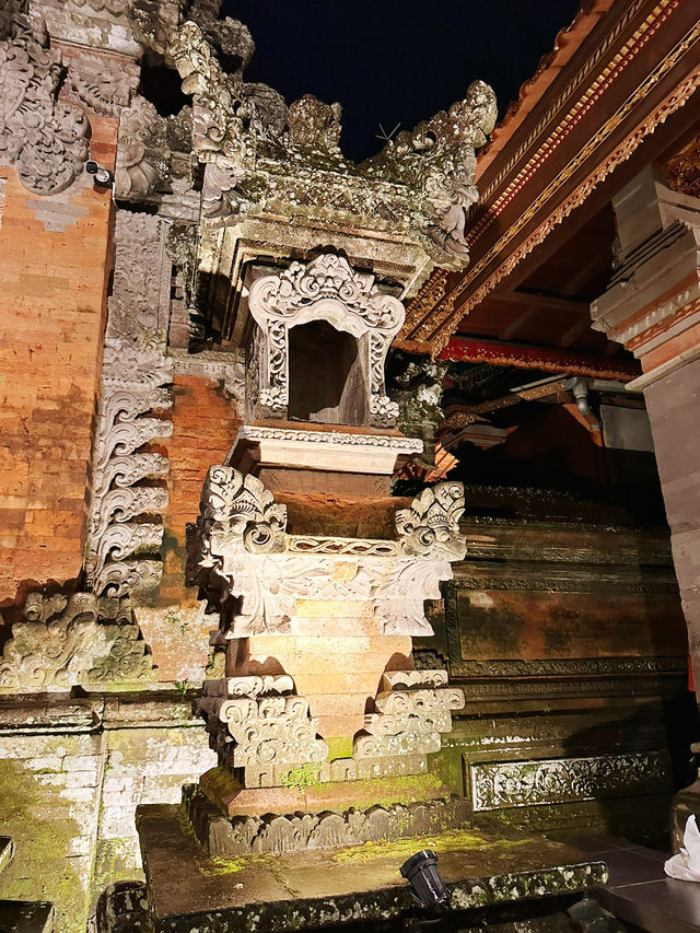 Moonlit Serenity at Saraswati Temple