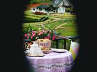afternoon tea @ The Blue Sky Resort Khao Kho