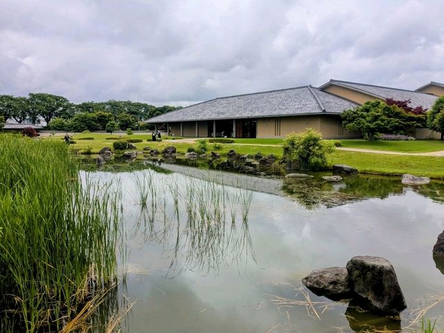 富山 | 五福山水苑，如水墨畫般的池泉回遊式庭園