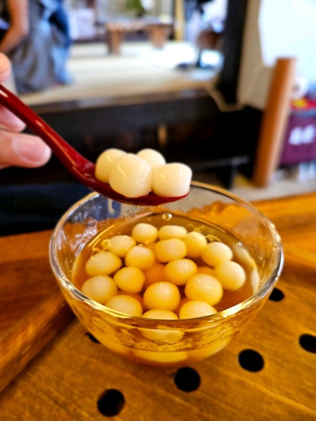 湧き水に浮かぶ白玉、島原の宝“かんざらし”🍡💧