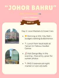  Johor Bahru Itinerary: Budget Traveller’s Guide 💸🚌 