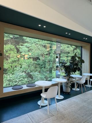 Eltove，烏山一家擁有醒目玻璃窗的麵包咖啡館