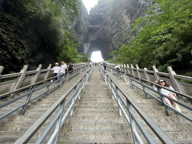 中國張家界天門山