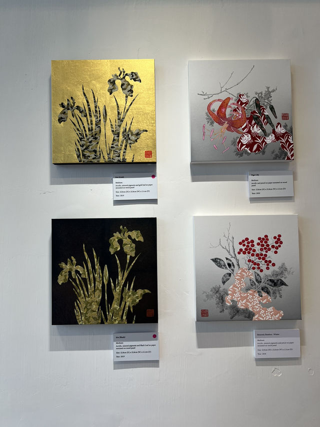 "深沢 尚宏個人作品展《花鳥金語：Golden Whispers》@ 海港城
