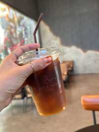 ร้านกาแฟ Black shot @มาบข่า ระยอง