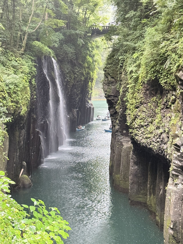 絕美 夢幻中的高千穗峽