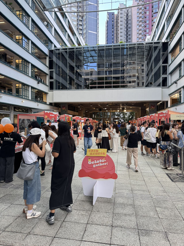 中環PMQ首個意式雪糕市集！唔使四圍走、一次過食晒全城招牌味道！