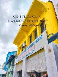 Goh Thew Chik Hainan Chicken Rice, Penang