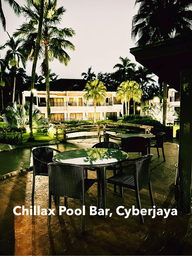 Unwind at Chillax Pool Bar, Cyberview Resort & Spa