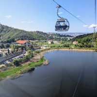 Scenic Heights with Dajti Express in Tirana