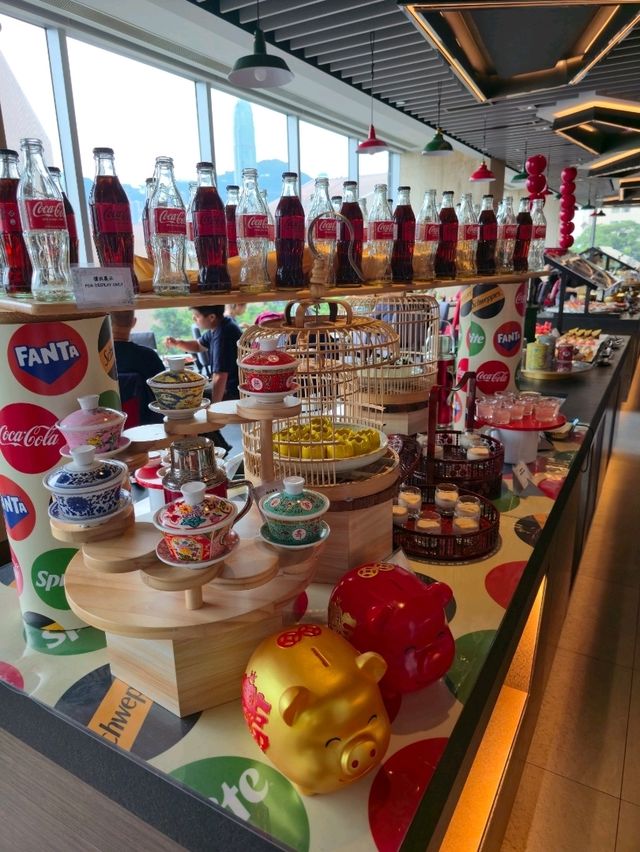 香港海景餐廳甜品盛宴😋😋😋