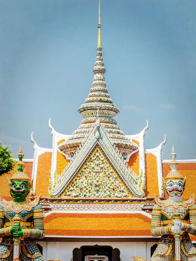 泰國鄭王廟🇹🇭昭披耶河畔遇見最迷人的光影建築 泰國鄭王廟🇹🇭昭披耶河畔遇見最迷人的光影建築