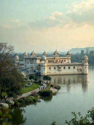 拉賈斯坦邦春宮探索：烏代浦爾湖宮飯店－泰姬陵的白色漂浮寶石🌸🇮🇳