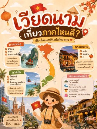 🇻🇳越南旅行：哪個地區最適合你的生活方式？ ✨📸