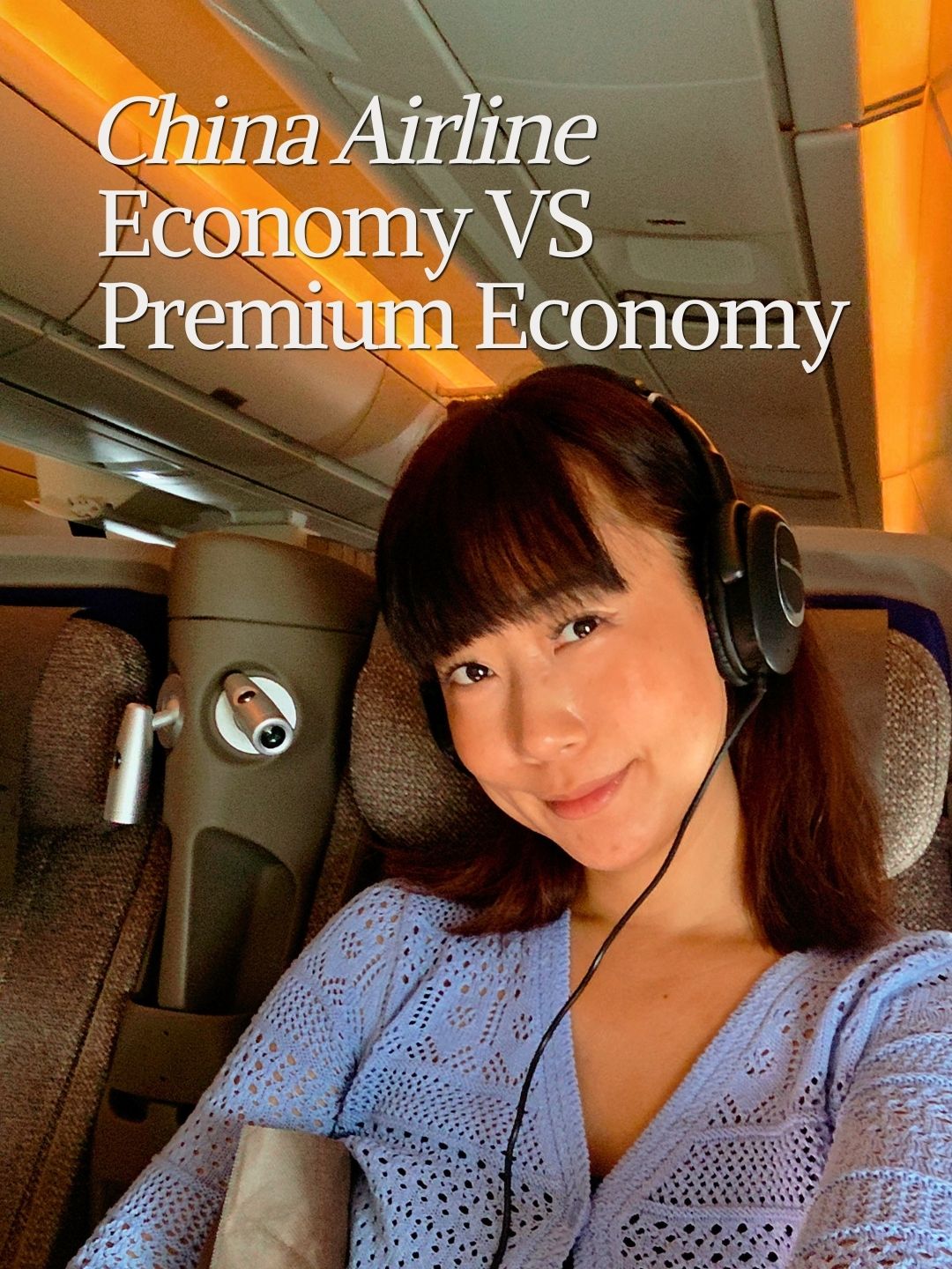 Untuk perjalanan saya baru-baru ini ke Taiwan, kami menggunakan China Airline Economy untuk penerbangan ke Taiwan dan Premium Economy untuk kembali ke Singapura.

Sebagai referensi: Tinggi badan saya 172 cm.

Selain yang disebutkan dalam video,

Premium Economy
🧳 Berat bagasi tambahan - 2x28 kg
🍸 Menawarkan pilihan anggur & minuman yang lebih luas tergantung rute.

Untuk makanan, jika Anda berada di kelas Premium Economy, Anda dapat memesan makanan yang lebih baik antara 21 hari dan 24 jam sebelum keberangkatan.
Sebagai referensi: Saya memesan daging sapi tenderloin.

Jika Anda berada di kelas Economy dan TIDAK mengonsumsi daging sapi atau memiliki batasan diet lainnya, harap pesan setidaknya 24 jam sebelum keberangkatan penerbangan Anda.

Sebagai referensi: Saya memesan makanan rendah kalori.

#chinaairline