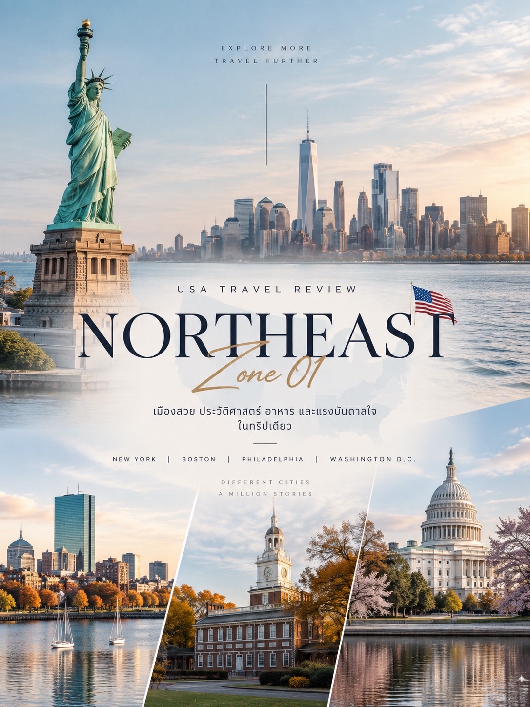 🇺🇸 ULASAN PERJALANAN AMERIKA SERIKAT | ZONA 01 — TIMUR LAUT (NORTHEAST)