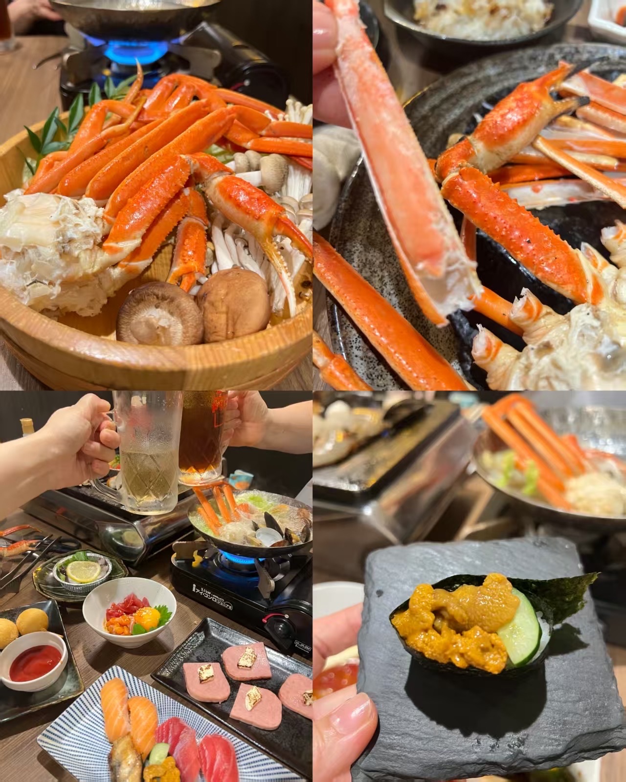 오사카 게 요리 이자카야! '카니쿠라' 우메다점 게 무한리필 완전 정복.