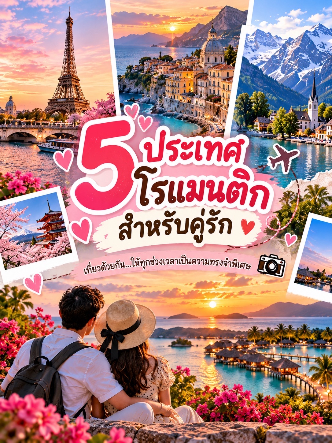 💗✈️ 5 Romantic Countries for Couples to Travel Together and Add Sweetness to Every Moment 🌹🌍