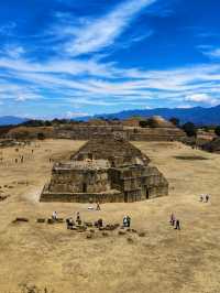White pyramid in Mexico 