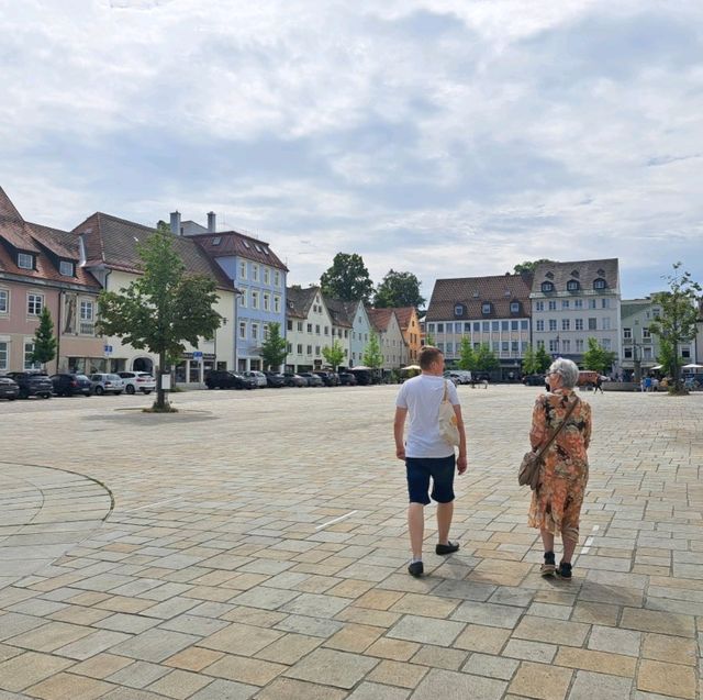 德國Kempten市中心廣場漫步