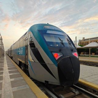 搭乘火車從利雅德前往達曼