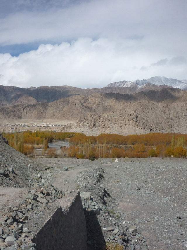 The Otherworldly Moon Landscape Near Leh