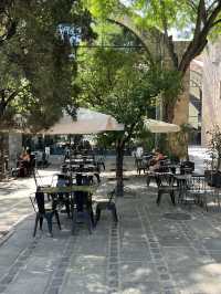 Barcelona｜ Nice coffee shop in the museum 