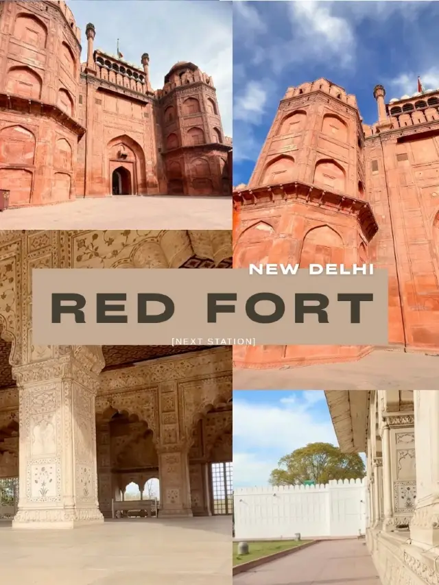 Red Fort ป้อมปราการสีแดงแห่งนิวเดลี