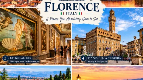 Florence 🇮🇹 — 6 PLACES YOU ABSOLUTELY HAVE TO SEE — traveler post in Florence