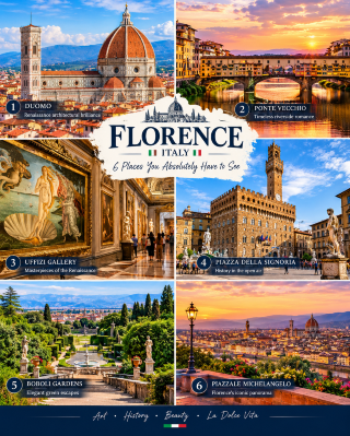 Florence 🇮🇹 — 6 PLACES YOU ABSOLUTELY HAVE TO SEE