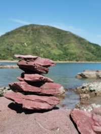 Hong Kong's Red Stone Gate, a hidden gem in the world-class geological park.