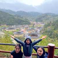 Hiking at Tulou