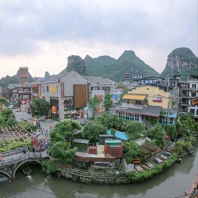 Busy Shopping Street in Yangshou🇨🇳